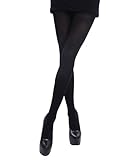 Womens Control Top Opaque Tights Hosiery Pantyhose Stockings by Chalier