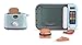 Oojami My First Kitchen Appliance Microwave and Toaster Set Includes Fake Food Pretend Play Realistic Sounds and Lights Makes an Ideal Gift for Kids 3 Years and Older