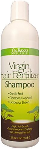 Virgin Hair Fertilizer Shampoo. African American Hair Shampoo. Rapid Hair Growth. Helps Reduce Breakage, Dry Scalp and Dandruff. Natural Hair Product Contains Jojoba Seed Oil, Honey Extract, Aloe Vera