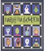 Happy Halloween Amy Bradley Monster Costume Applique Quilt Pattern