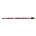 Ticonderoga Breast Cancer Awareness Woodcase Pencil, Hb (#2), Black Lead, Pink Barrel, Dozen