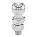 CURT 40002 Chrome Trailer Hitch Ball, 3,500 lbs., 1-7/8-Inch Diameter Tow Ball with 1-Inch x 2-1/8-Inch Shank primary