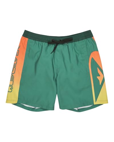 Quiksilver Everyday Holmes Volley 17 Badeshorts, Grün, XS