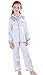 Horcute Pajamas Little Kid Sleepwears Set Pjs Clothes Long Sleeve Silver 150# 7-8Y