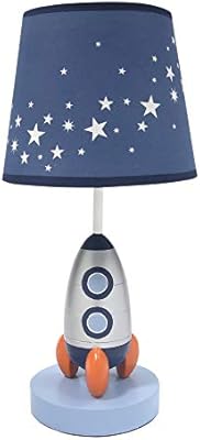 blue nursery lamp