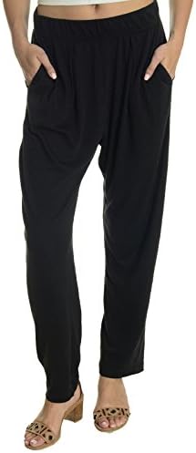 Raquel Allegra Women's Easy Pant in Black, 3