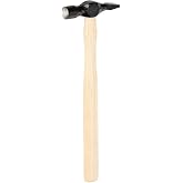 Picard Joiners Hammer 300g &ndash; English Pattern, Flat 25mm Face, Bright-Finished &amp; Powder-Coated Head, Hardened Steel, Ash Handle, Precision Carpentry Tool &ndash; 0008701-300