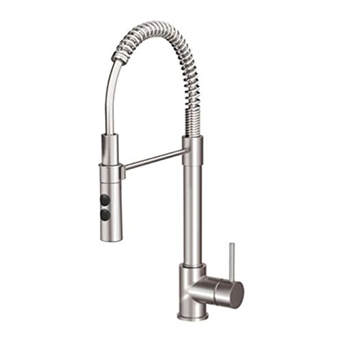 Ikea Vimmern Kitchen Faucet with Handspray Stainless Steel Color 103.052.89