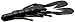 Zoom UltraVibe Speed Craw-Pack of 12 (Blackberry, 3.5-Inch)