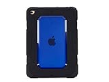 Griffin Survivor All-Terrain iPad 9.7 (2017) Case with Stand - Impact-Resistant and Rugged Design, Black/Blue