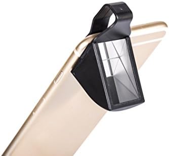 WONBSDOM Universal Clip-On Periscope lens for iPhone 7/7s/5s/5c/4s, iPad iTouch all series,Samsung Galaxy S7/S6/S5/S4,Samsung Galaxy Note 5/4/3,HTC,Blackberry,Sony XperiaZ5/Z4/Z3,etc.