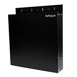 StarTech.com 2U Wall Mount Server Rack - TAA Compliant - 2 Post Vertical Low-profile Cabinet - 61.2 lbs capacity (RK219WALVO)