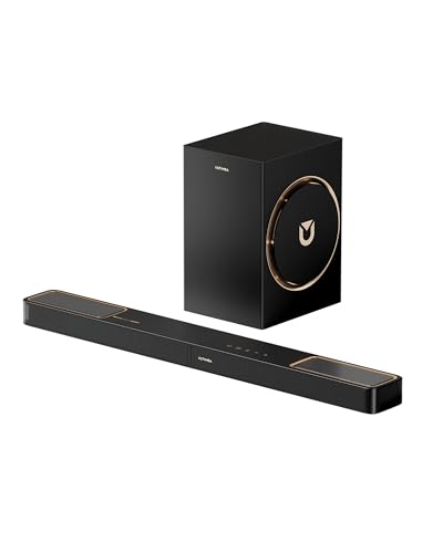 Barra de Sonido 3.1.2 Canales para TV con Subwoofer de 6,5", Sistema Surround para Cine en Casa, Bluetooth 5.4, HDMI eARC, Skywave F30 Boom
