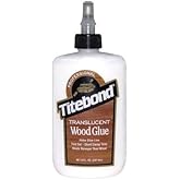 6 Pack Franklin 6123 8 oz Titebond Translucent Wood Glue