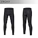 Rolimaka Boys' Youth Compression Base Layer Pants Tight Running Leggings Trousers