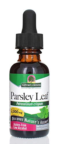 Nature's Answer Parsley Leaf with Organic Alcohol, 1-Fluid Ounce - Thumbnail 7