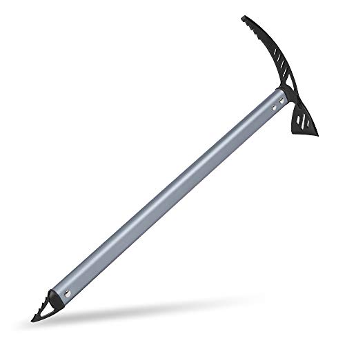 Godyluck Lightweight Ice Axe Climbing Ice Hammer Self Arrest Hiking Glacier Snowy Ice Axe 50cm / 60cm / 70cm