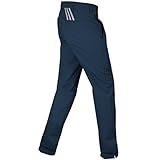 Adidas Golf Men's Puremotion 3-Stripes Pants - US 36-34 - Mineral Blue