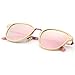 Menton Ezil Vintage Fashion Style Polarized Sunglasses Retro Black Eyewear for Womens Girl Driving Gifts