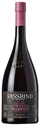 Fassbind Vieille Framboise (1 x 0.7 l) - Edler Schweizer Geist aus vollreifen Himbeeren mit 40% vol. Alkohol | 700 ml…