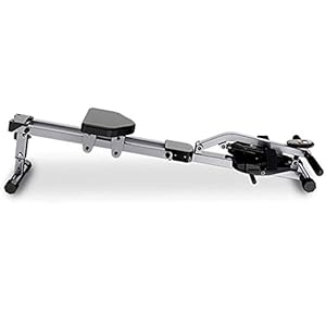 XYF Rowing Machine For Home Use Indoor Rower Home Gym Fitness Equipment Multifunctional Fitness Equipment With Data Display Can Bear 120kg (Color : Black, Size : 142 * 48 * 30cm)