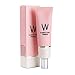 Primer Face Makeup Base Pink Isolation Cream Invisible Pore,Cover Acne Marks,Smooth Skin,Oil Control Moisturizing Essence Concealer Foundation(35g)