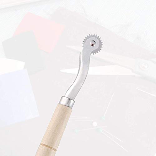 Sewing Tracing Wheel For Sewing Patterns, Wood And Stainless Steel