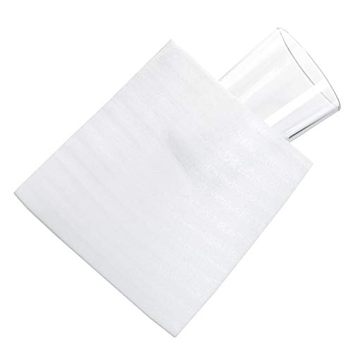 Foam Wrap Cup Pouches 9 1/8" x 9 3/4" (30 Count), Cushion Pouches to Protect Dishes, Glasses, Porcelain & Fragile Items, Packing Supplies for Moving by California Basics - Thumbnail 3