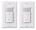 LIT-PaTH PIR Motion Sensor Light Switch Wall Switch for Indoor Use – Vacancy & Occupancy Modes, Neutral Wire Required, 3 Way, UL and Title 24 Rated, 2-Pack