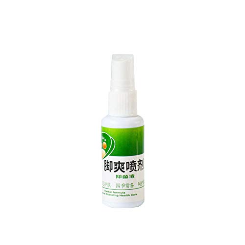 Foot Deodorant Spray, Zhengpin Herbal Formula Anti Fungal Remover, Foot Odor Sweat Eliminator Antibacterial Plant Bacteriostatic Herb Spray Foot Care (A)