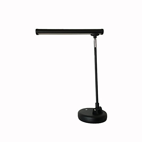 Upright Piano Lamp,Grand Piano Lamp,LED Piano Lights,LED Desk Lamp,Reading Light, Black with Adapter