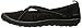 Skechers Women's Earth Fest Sustainability Mary Jane Flat, Black Suede/Charcoal Trim, 9.5 M US