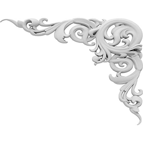 4"W x 3"H x 3/8"D Small Huron Left Applique