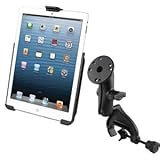 Heavy Duty Yoke Clamp Rail Airplane Aircraft Mount Holder for Apple iPad mini