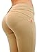 Premium Stretch Cotton Butt lifting, Levanta Cola, Skinny Leg Premium French Terry Fashion Moleton in Beige Size S