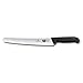 Victorinox 10.25 Inch Fibrox Pro Curved Bread Knife with Serrated Edge - FFP