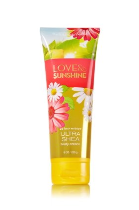 Bath & Body Works, Love and Sunshine, Ultra Shea Body Cream