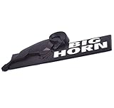 Aimoll 1PC Bighorn Emblem, Big Horn Fender 3D Badge for Dodge RAM 1500 RAM 2500 3500 Mopar (Black White)