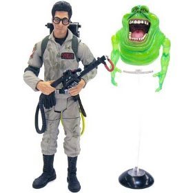 Ghostbusters Classics 2009 SDCC San Diego Comic-Con Exclusive Action Figure Dr. Egon Spengler (with Slimer)