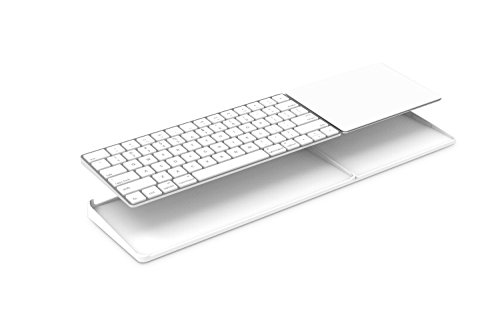 Spinido | BESTAND for Magic Trackpad 2(MJ2R2LL/A) and Apple latest Magic Keyboard(MLA22LL/A) (white)