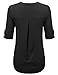 MBE Women's Lightweighted V-neck Chiffon Blouse