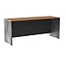 Bush Business Furniture Series C 72W x 24D Credenza Desk in Natural Cherry