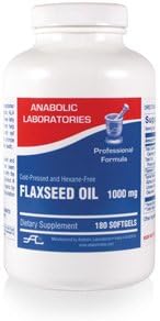Cold Pressed Organic Flaxseed Oil 1000mg Softgels - Non GMO Organic Flax Seed Oil Rich in Naturally Occurring Omega 3 6 9 for Full Body Benefits - Fish Free Omega 3 Supplement (180 Softgels)