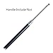 Wood Turning tool Finisher Carbide Tipped Wood Lathe Full Size Bar With 16mm Round Carbide Insert and a Screw and star key wrench,for wood hobbyist or DIY or carpenter,Type R-16（Handle not Include）