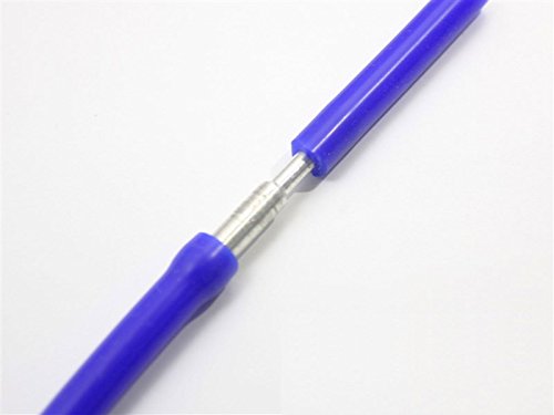 Autobahn88 Straight Aluminum Alloy Vacuum Hose Joiner, OD=1/3inch (8mm)