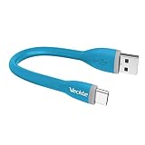 Type C Cable, 0.5ft USB C Cable Short USB C to USB A Cable Portable for Google Pixel, Nexus 6P, Nexus 5X, LG G5, OnePlus 5, HTC U11, Samsung Galaxy