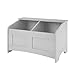 Ameriwood Home Cassidy Toy Chest, Federal White
