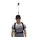 Wearable 3rd Person View Camera Backpack Mount w/Selfie Stick Monopod Pole for Gopro/SJCAM/Yi / Insta360 one x/Rylo/Garmin VIRB 360 / Samsung Gear 360 Video 4K HD Panoramic VR Cameras