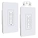 Justcool 3 Way Smart Dimmer Switch Kit: Wifi Timer Light Switch works with Alexa Google Assistant And IFTTT, Master Switch And Add-on Switch Dual dimmable, SmartLife App, NEUTRAL Wire Required, 3-Way