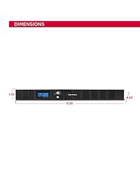 Montaje en rack CyberPower Negro